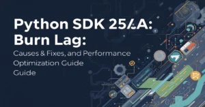 python sdk25.5a burn lag